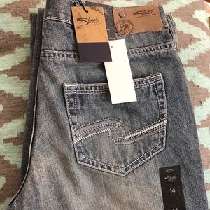 Silver blue jeans Junior Boys